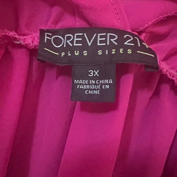 EUC 3X Forever 21 Sleeveless Blouse - Picture 3 of 5